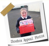 Click here to see photos from our Team Hope Shoebox Appeal